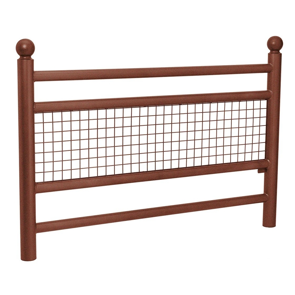 Barrière Linea Boule Aspect Corten - 1572 ØHS 675 - 160mm - PROCITY - 206802.S025
