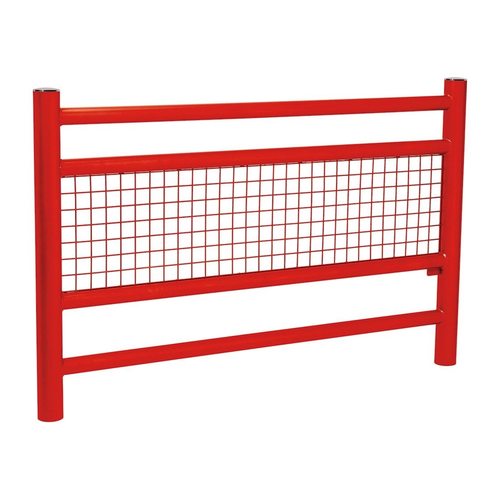 Barrière Linea Inox brossé RAL3020 - PROCITY - 206806.3020