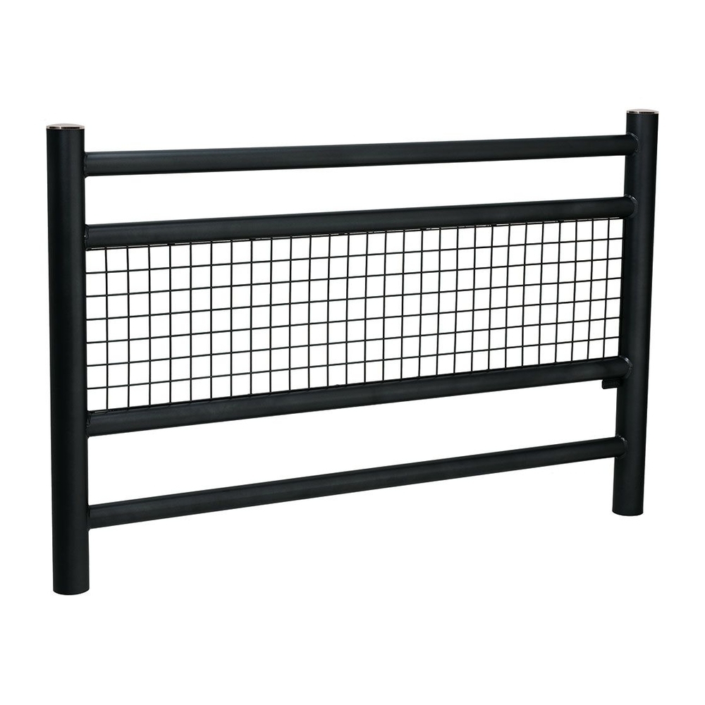 Barrière Linea Inox brossé RAL9005 - PROCITY - 206806.9005