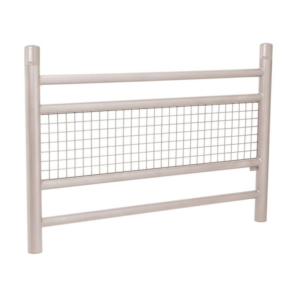 Barrière Spéciale Ecole Linea RAL7044 - Grillagée - PROCITY - 206808.7044