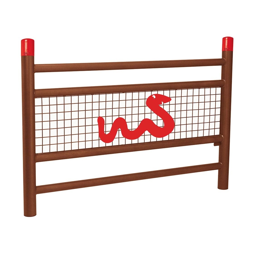 Barrière Spéciale Ecole Linea Aspect Corten - Animation Serpent - PROCITY - 206815.S025