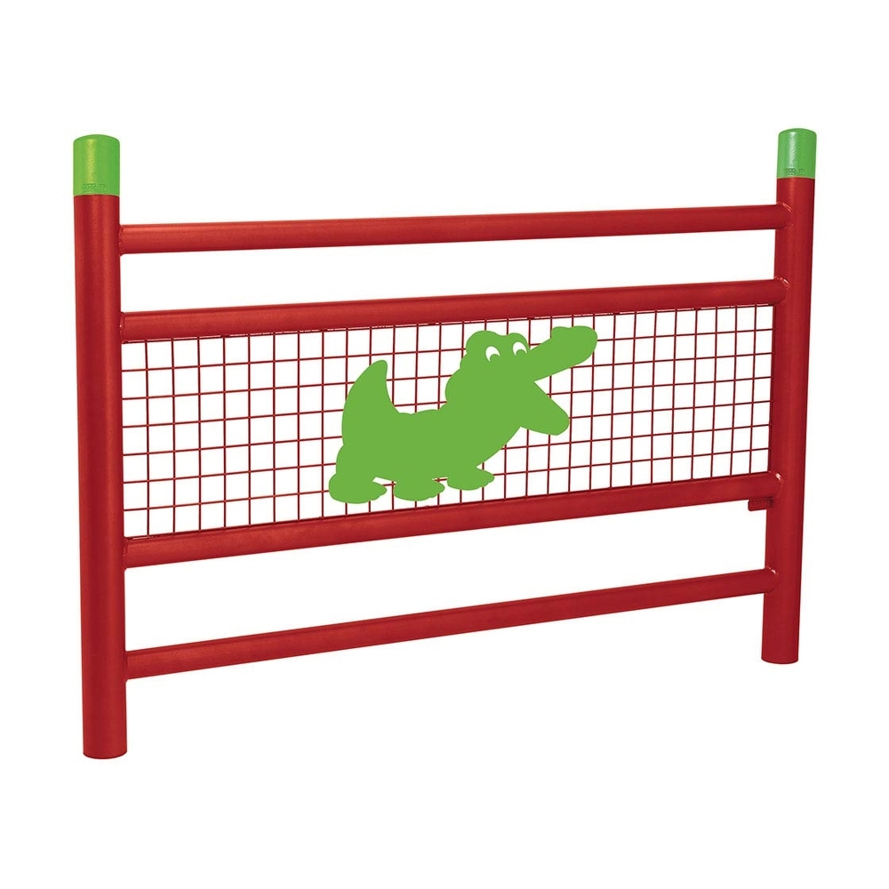 Barrière Spéciale Ecole Linea RAL3004 - Animation Croco - PROCITY - 206816.3004