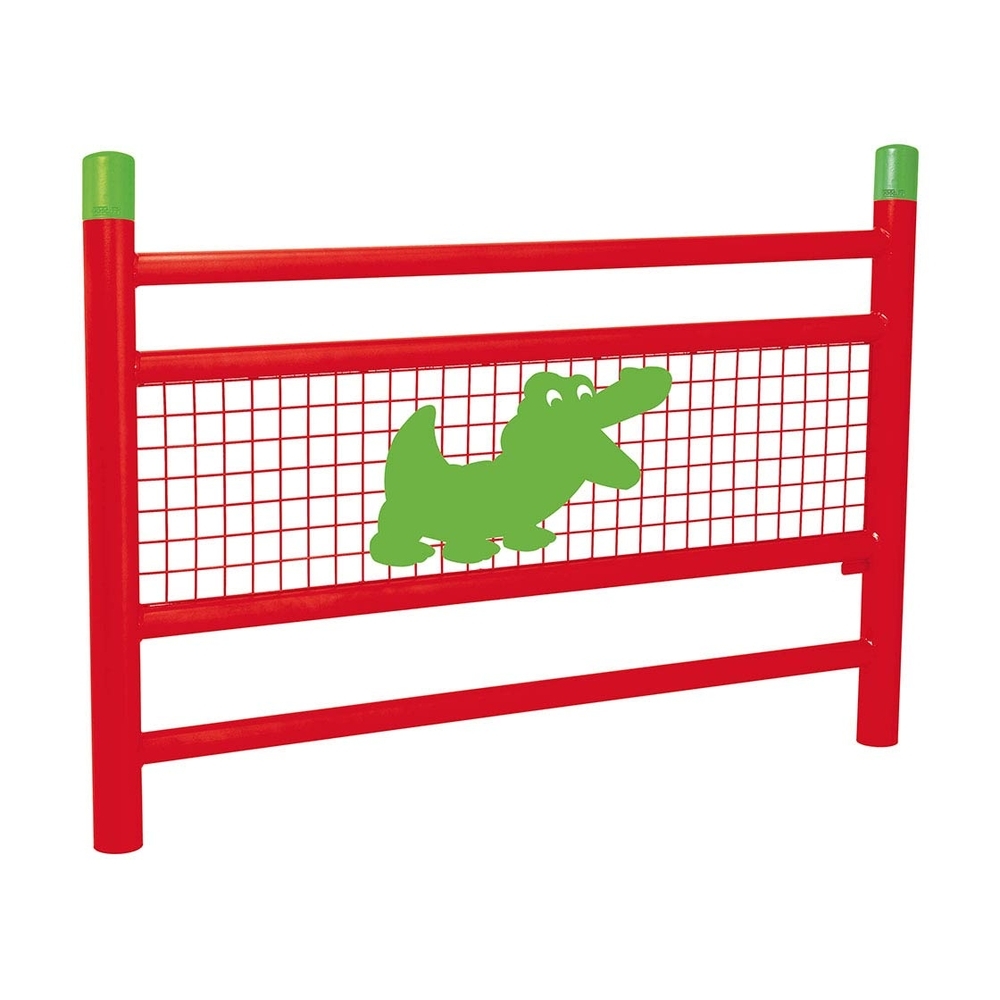 Barrière Spéciale Ecole Linea RAL3020 - Animation Croco - PROCITY - 206816.3020