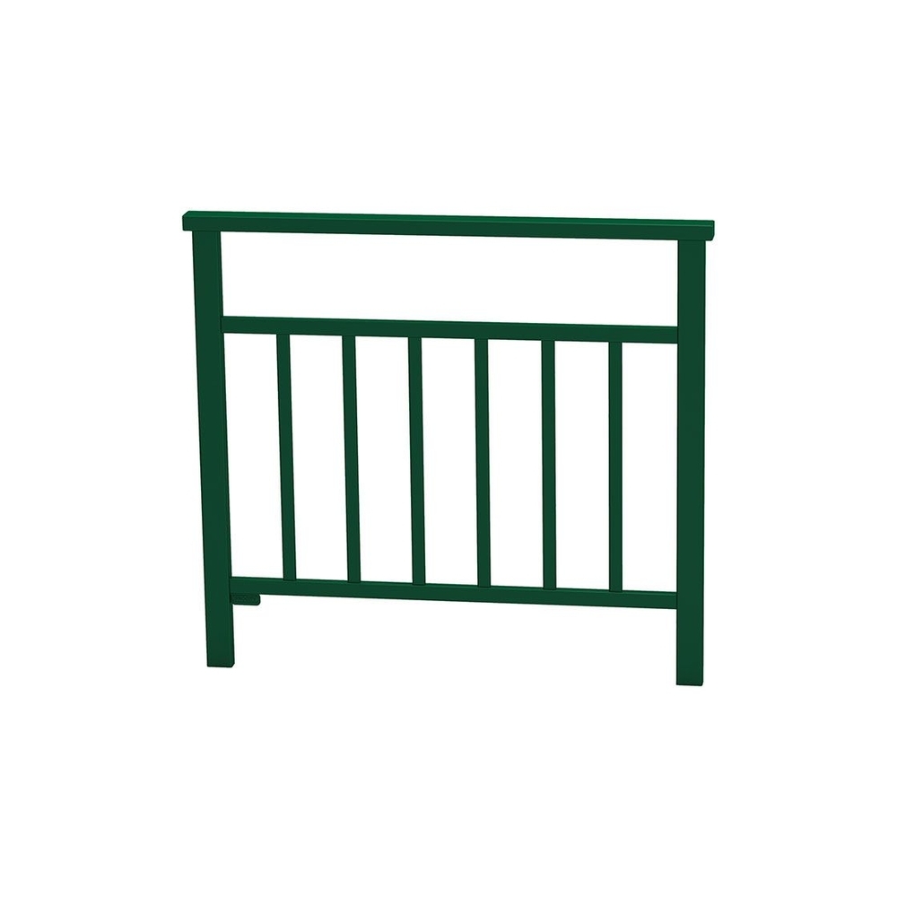 Barrière main courante Venise RAL6005 - 1000mm - Barreaux - PROCITY - 206827.6005