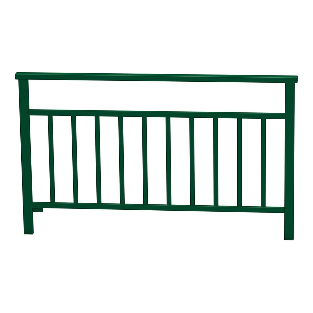 Barrière main courante Venise RAL6005 - 1500mm - Barreaux - PROCITY - 206828.6005