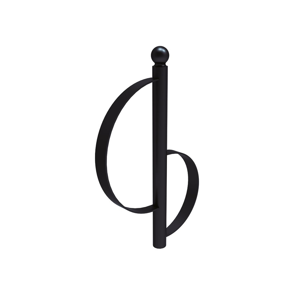 Appui vélos Province Classique Boule RAL9005 - PROCITY - 207392.9005