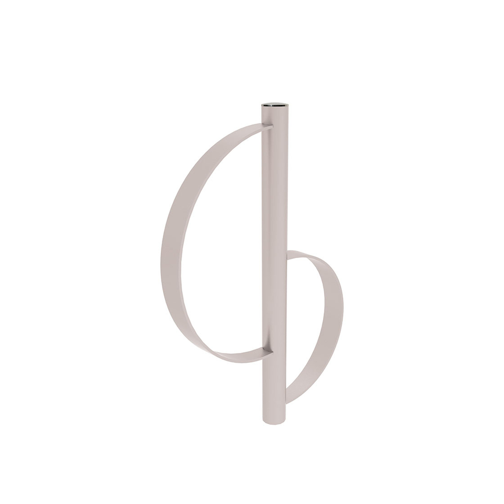 Appui vélos Province Classique Inox brossé RAL7044 - PROCITY - 207395.7044