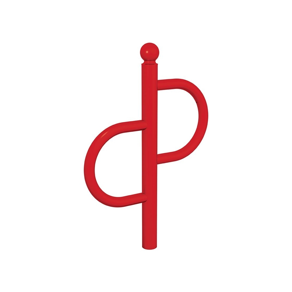 Appui vélos Province Tradition Boule RAL3020 - PROCITY - 207403.3020