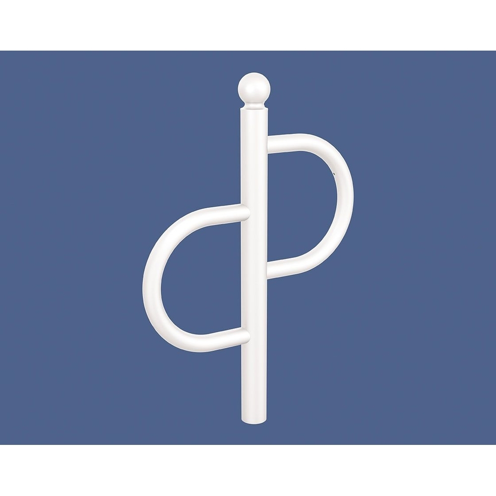 Appui vélos Province Tradition Boule RAL9010 - PROCITY - 207403.9010