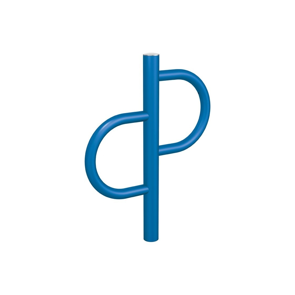 Appui vélos Province Tradition Inox Brossé RAL5010 - PROCITY - 207405.5010