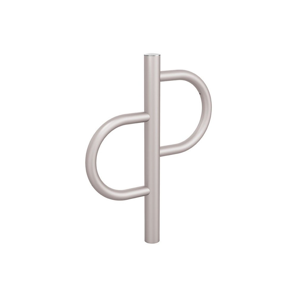 Appui vélos Province Tradition Inox Brossé RAL7044 - PROCITY - 207405.7044