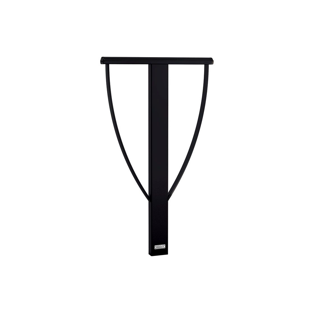 Appui vélos Lisbonne RAL9005 - Scellement direct - Peint sur galva - PROCITY - 207546.9005