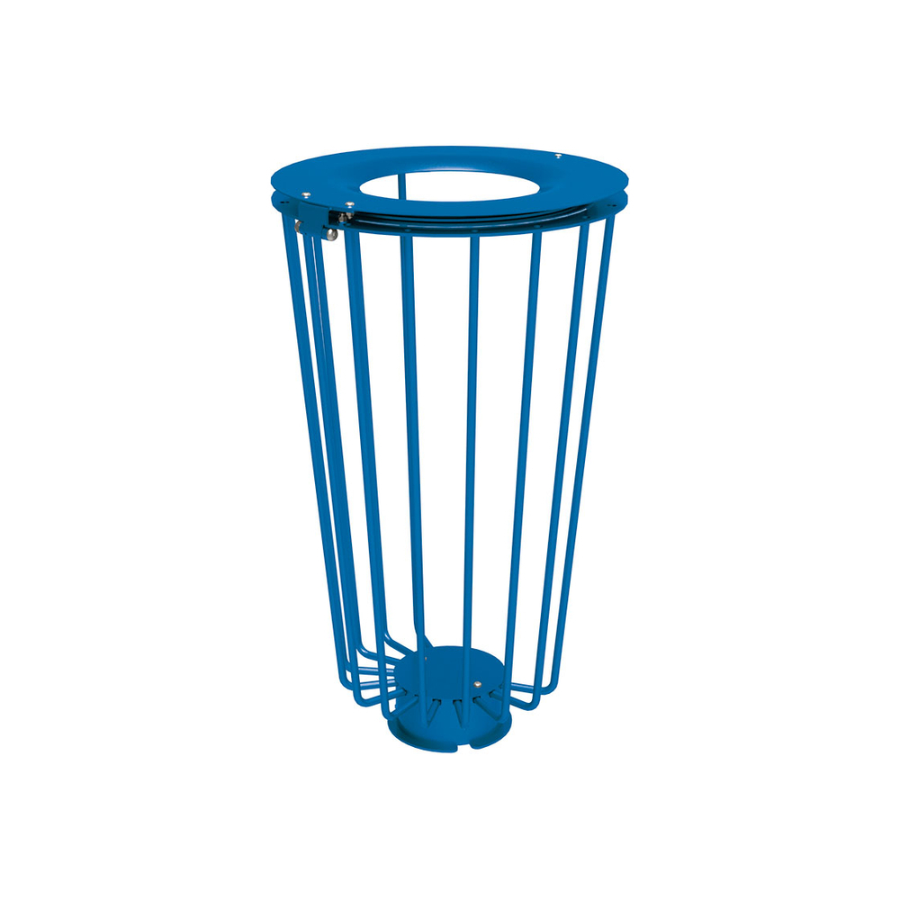 Corbeille Lofoten Vigipirate 100 litres RAL5010 - PROCITY - 208099.5010