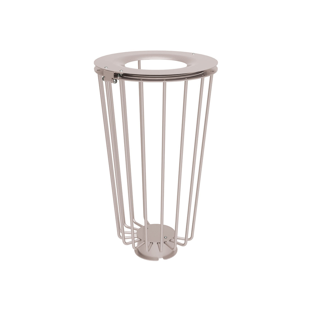 Corbeille Lofoten Vigipirate 100 litres RAL7044 - PROCITY - 208099.7044