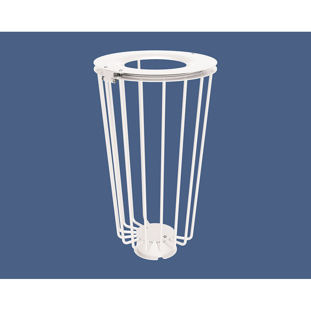 Corbeille Lofoten Vigipirate 100 litres RAL9010 - PROCITY - 208099.9010