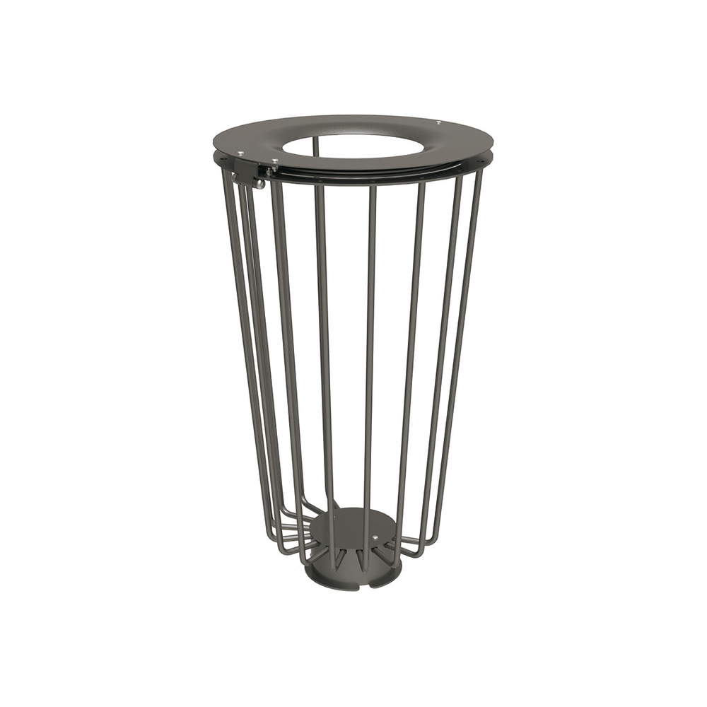 Corbeille Lofoten Vigipirate 100 litres Gris PROCITY - 208099.GPRO