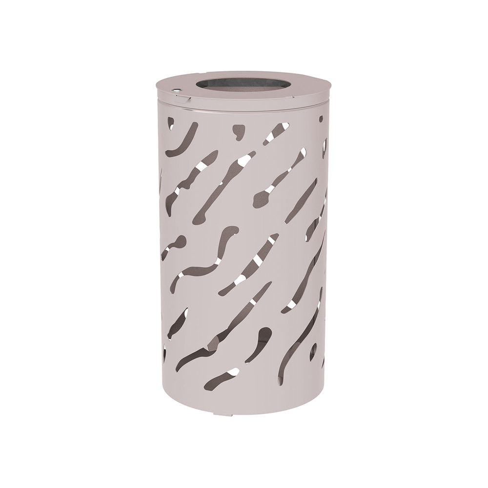 Corbeille Venise 80 ou 120 litres RAL7044 - Sans seau - PROCITY - 208108.7044