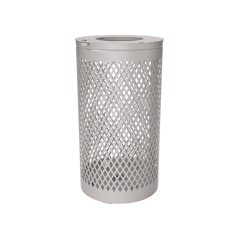 Corbeille Losange 120 litres RAL7044 - PROCITY - 208109.7044