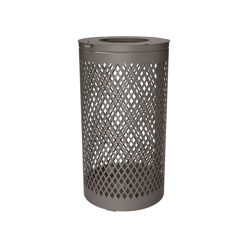 Corbeille Losange 120 litres Gris PROCITY - 208109.GPRO