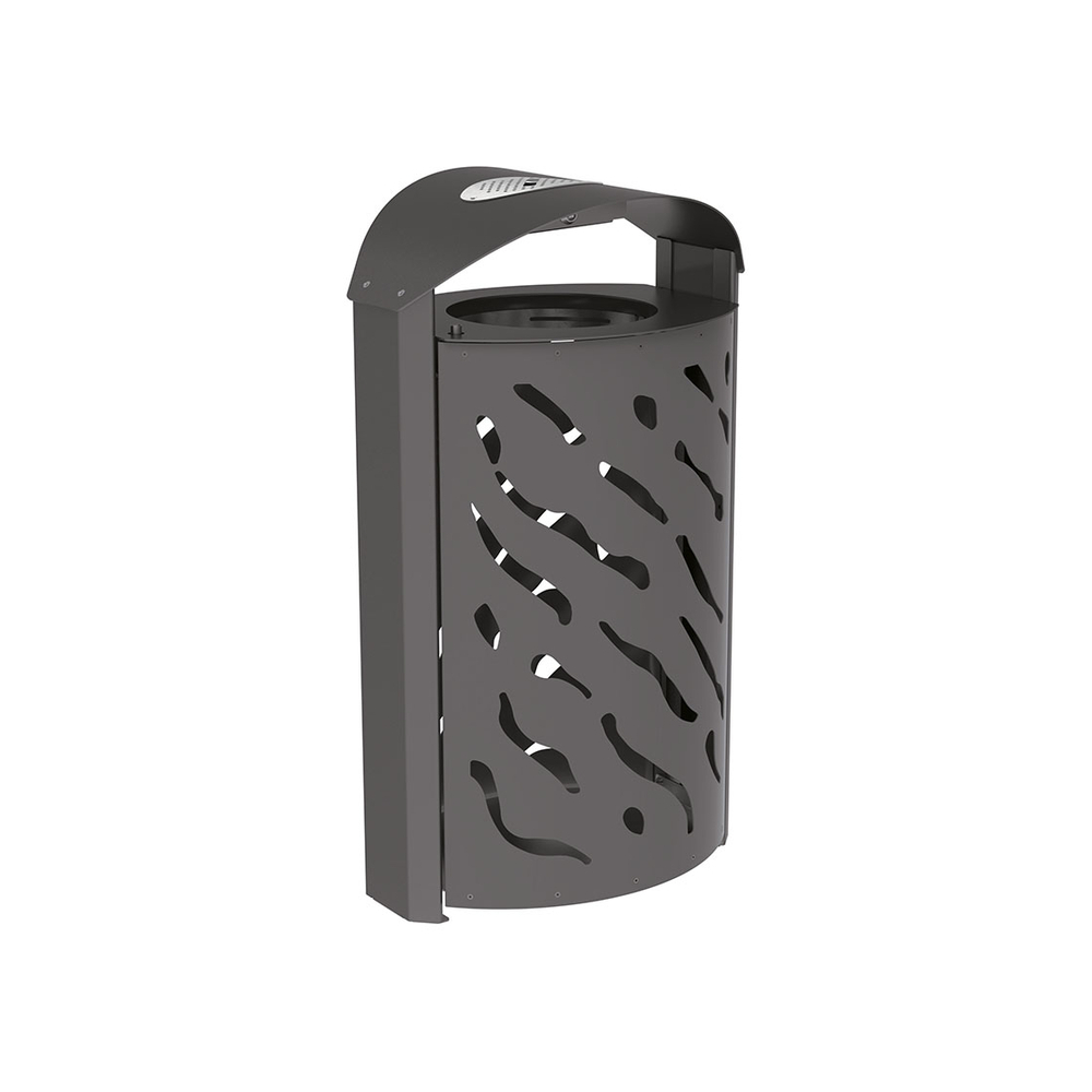 Corbeille Venise 120 litres Gris PROCITY - 208126.GPRO