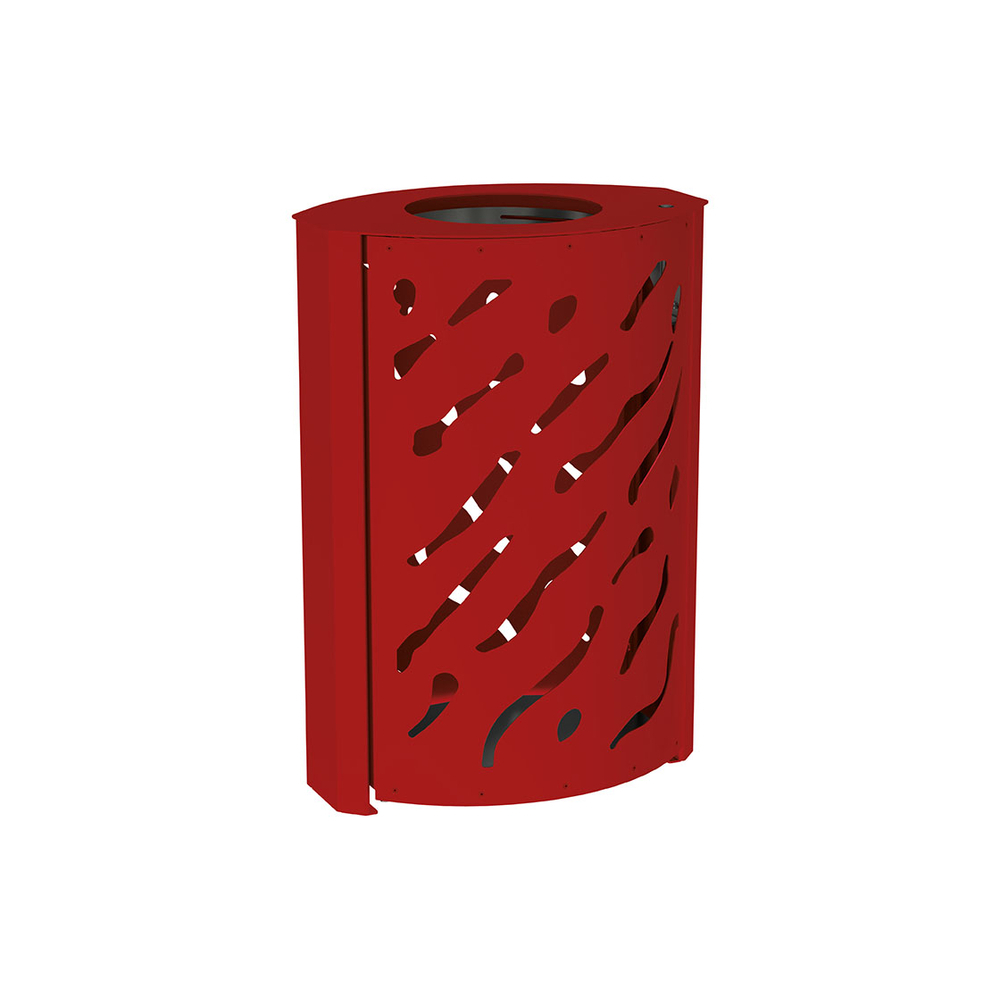 Corbeille Venise 120 litres RAL3004 - Standard - PROCITY - 208127.3004