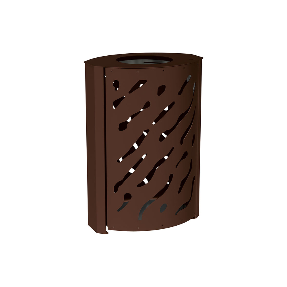 Corbeille Venise 120 litres RAL8017 - Standard - PROCITY - 208127.8017