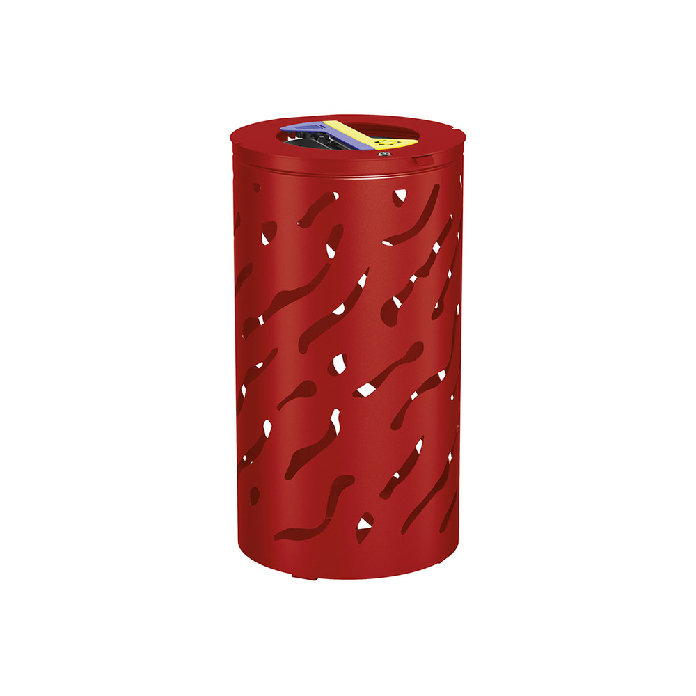 Corbeille Venise Tri sélectif RAL3004 - PROCITY - 208147.3004