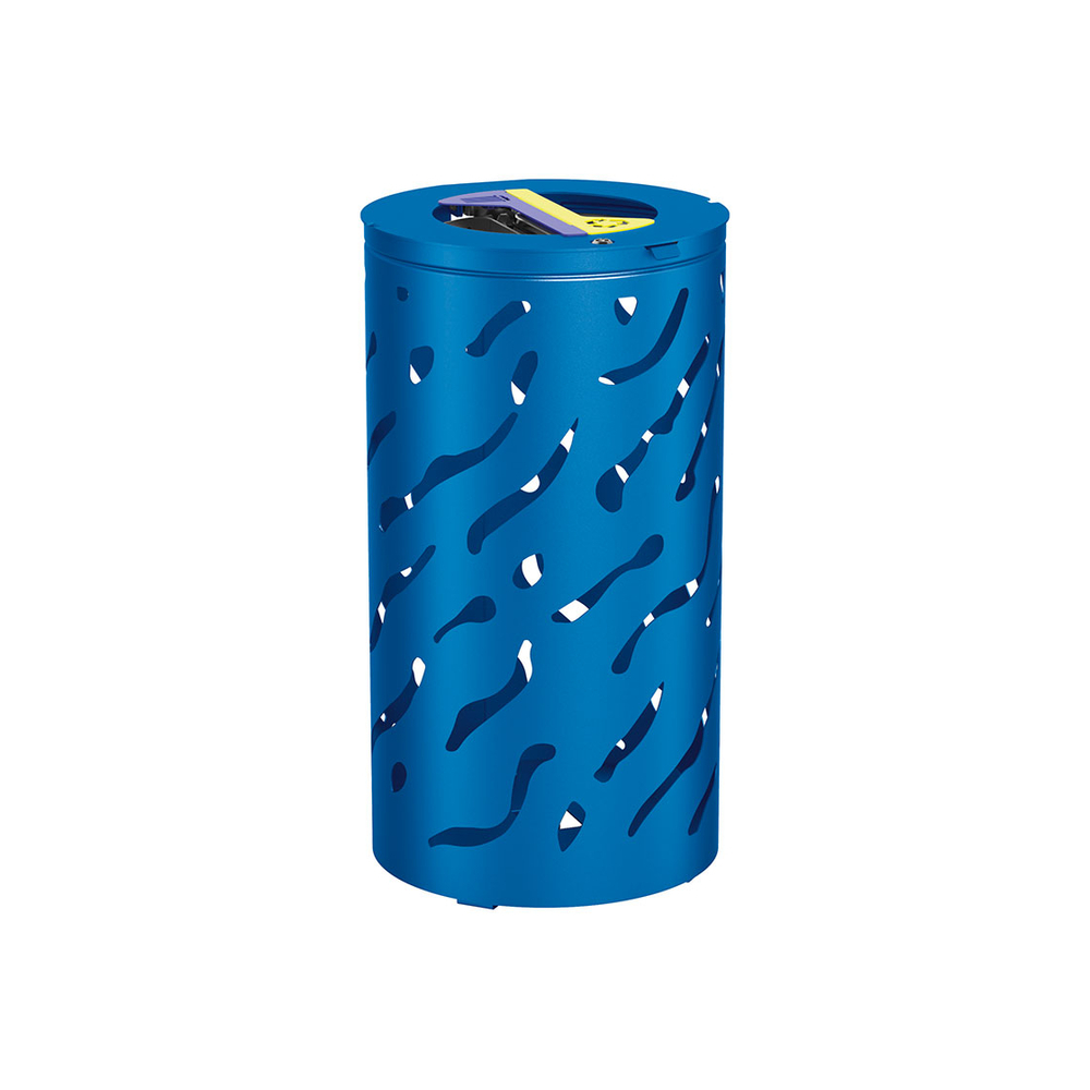 Corbeille Venise Tri sélectif RAL5010 - PROCITY - 208147.5010