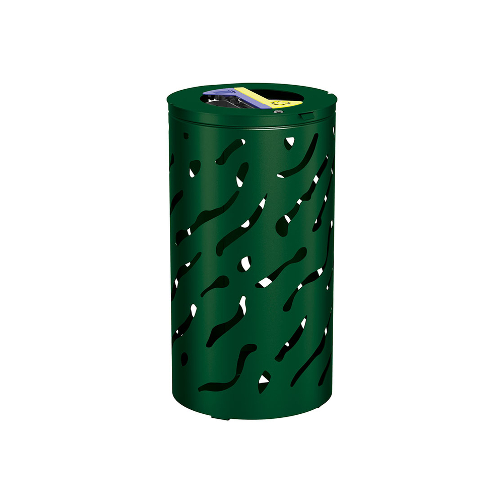 Corbeille Venise Tri sélectif RAL6005 - PROCITY - 208147.6005