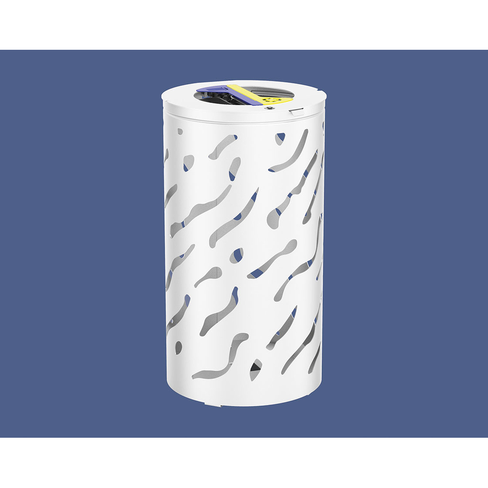 Corbeille Venise Tri sélectif RAL9010 - PROCITY - 208147.9010