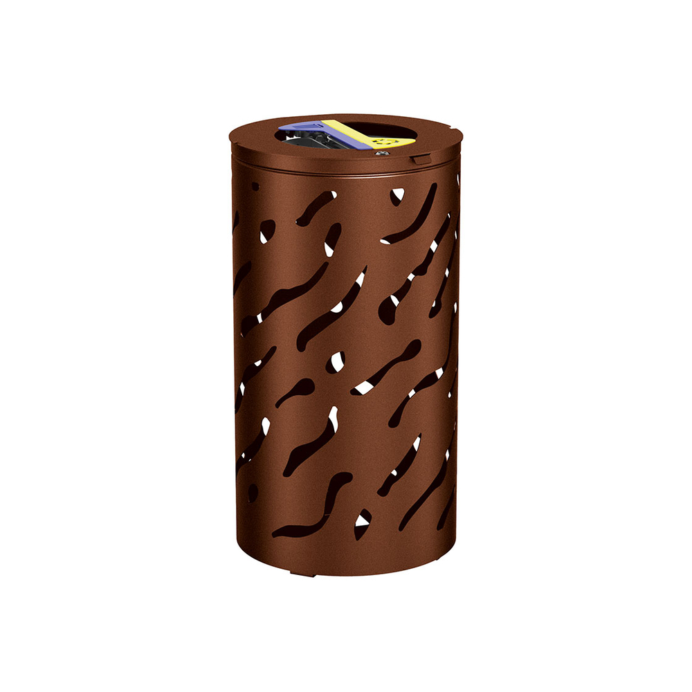Corbeille Venise Tri sélectif Aspect Corten - PROCITY - 208147.S025