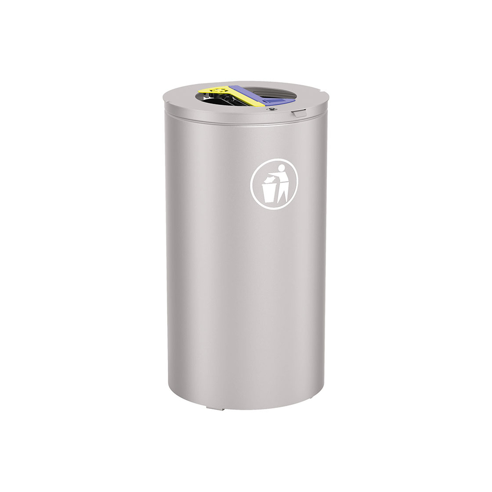 Corbeille Olbia Tri sélectif RAL7044 - PROCITY - 208148.7044