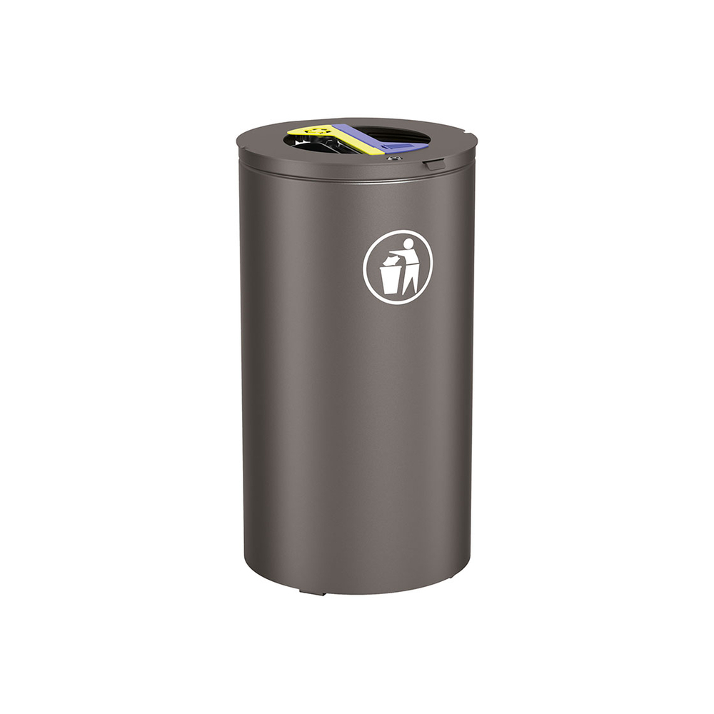 Corbeille Olbia Tri sélectif Gris PROCITY - 208148.GPRO