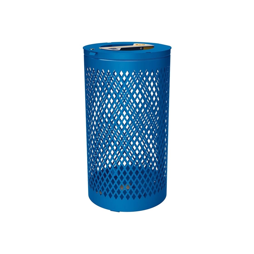 Corbeille Losange Tri sélectif RAL5010 - PROCITY - 208149.5010