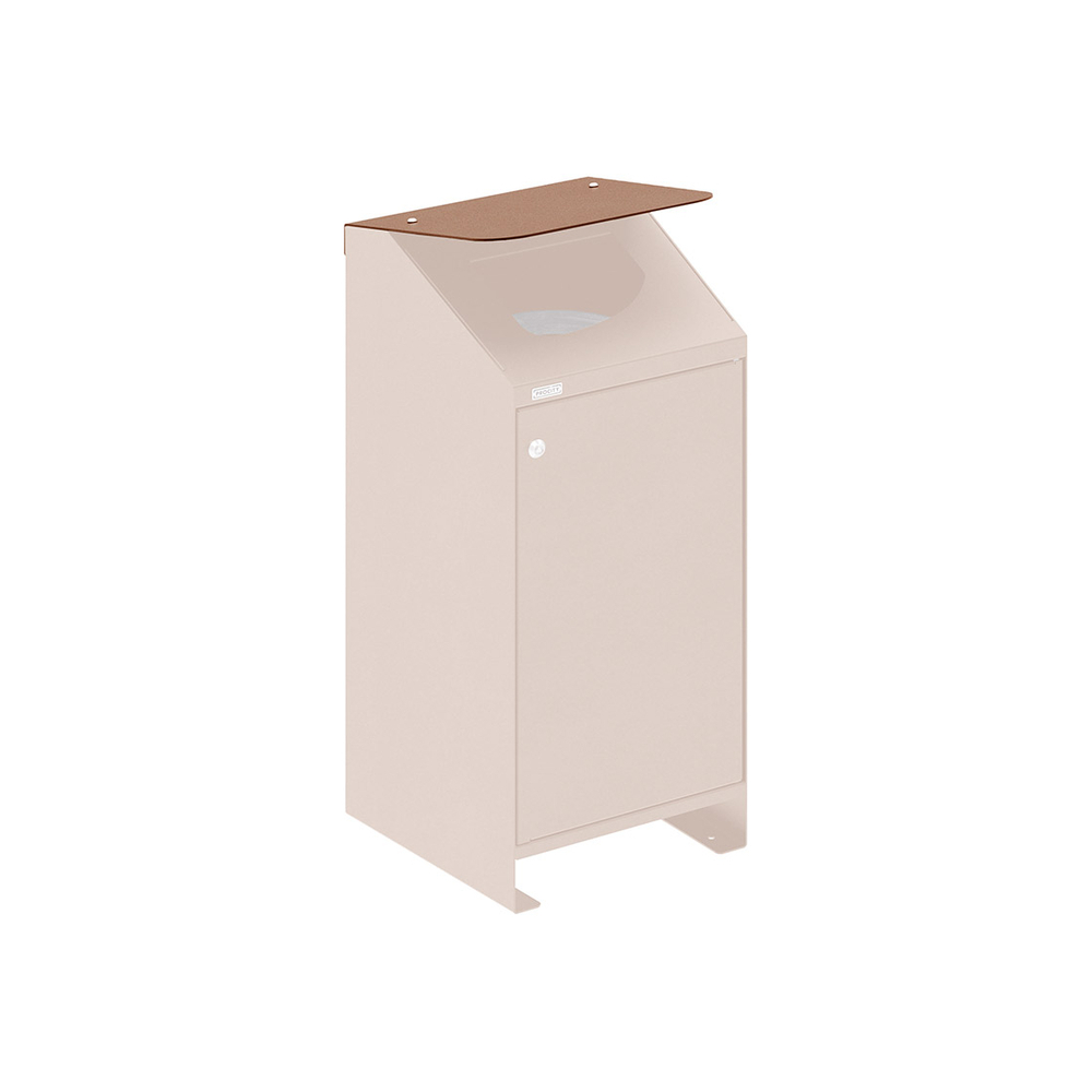 Couvercle pour corbeille Berlin Aspect Corten - PROCITY - 208152.S025