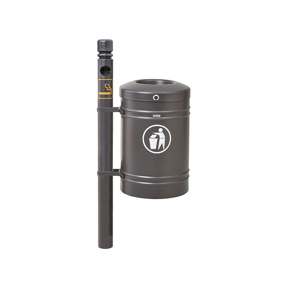 Corbeille Guyenne City 40 litres Gris PROCITY - 208165.GPRO