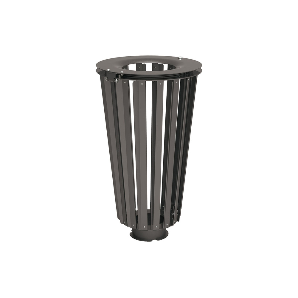 Corbeille Lofoten acier 80 litres Gris PROCITY - 208171.GPRO