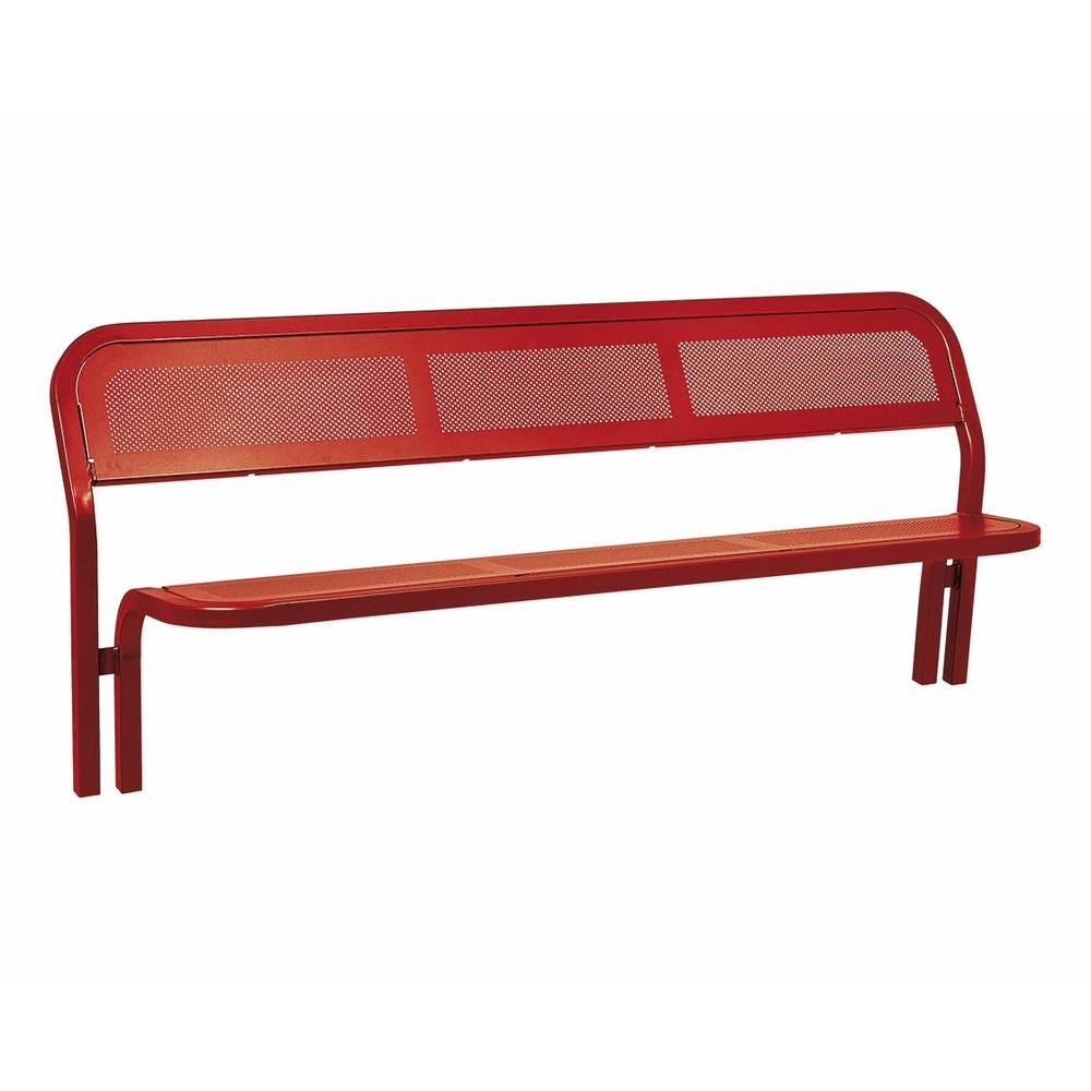 Banc acier Conviviale RAL3004 - PROCITY - 209020.3004