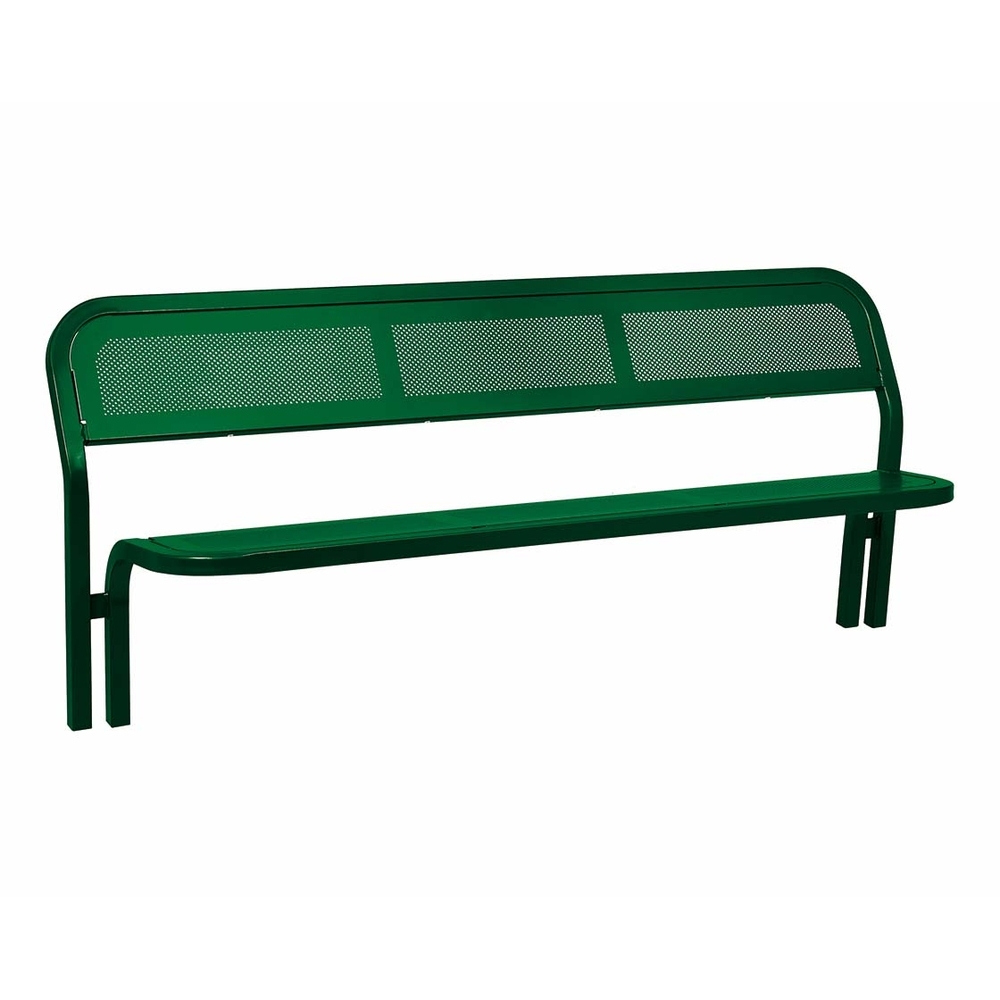 Banc acier Conviviale RAL6005 - PROCITY - 209020.6005