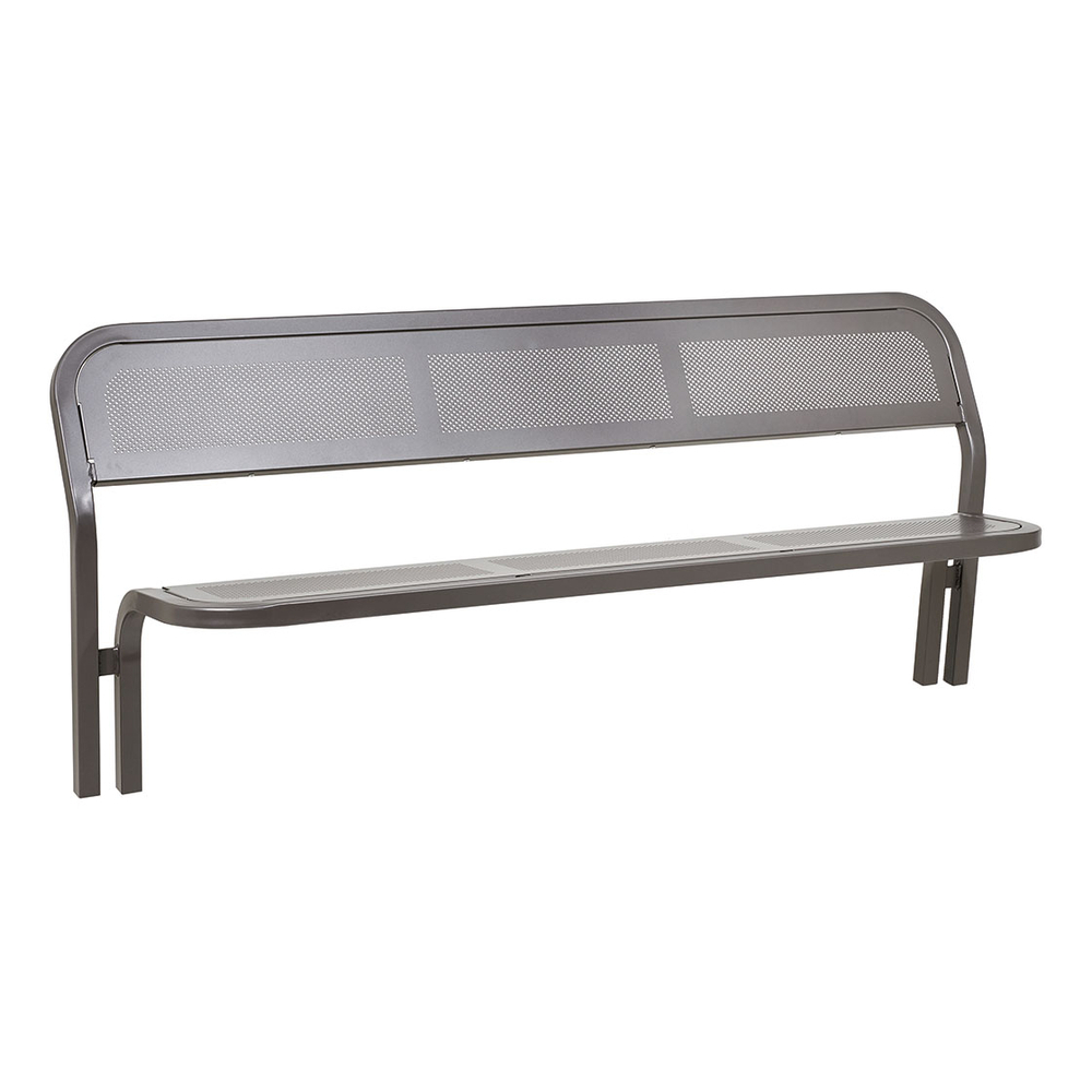 Banc acier Conviviale Gris PROCITY - 209020.GPRO