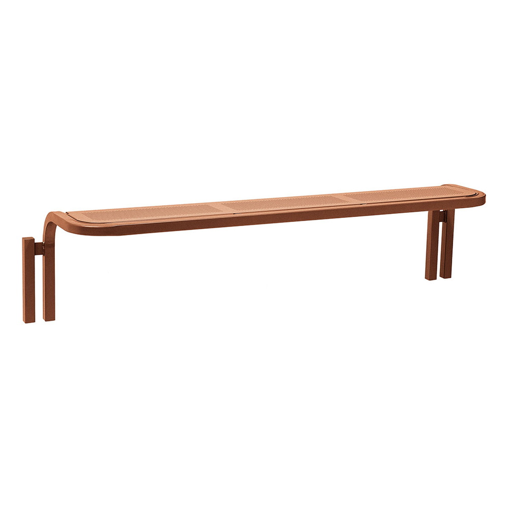 Banquette Conviviale Aspect Corten - PROCITY - 209050.S025