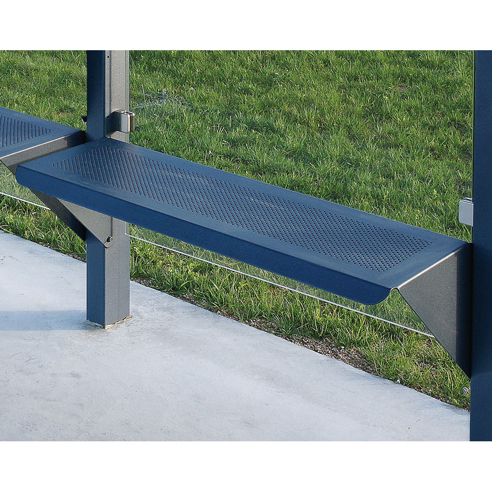 Banc pour station bus Conviviale RAL3004 - PROCITY - 209115.3004