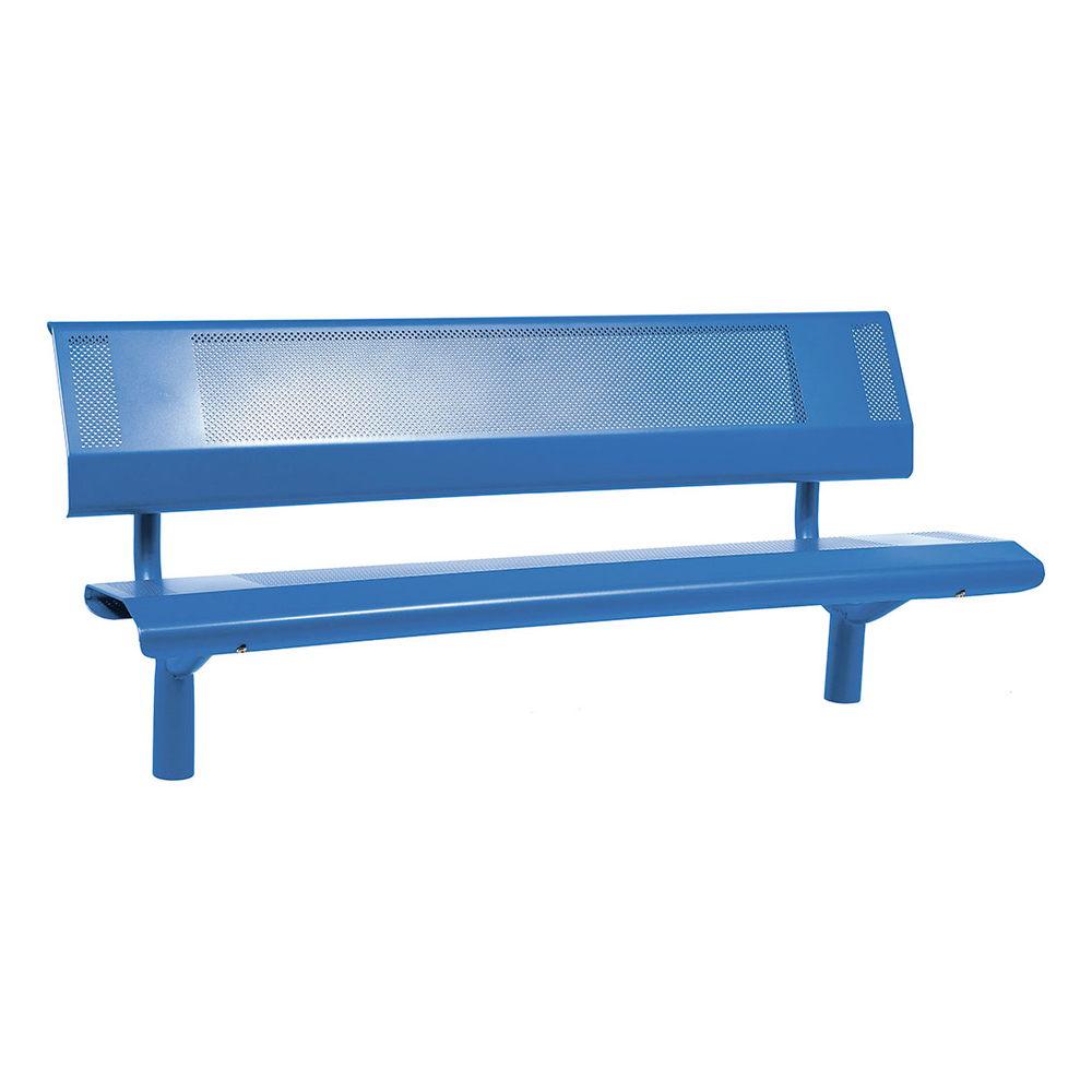 Banc acier Oslo RAL5010 - 1800mm - PROCITY - 209121.5010