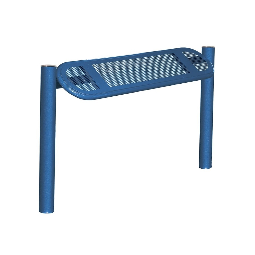 Assis-debout Estoril Inox brossé RAL5010 - PROCITY - 209162.5010