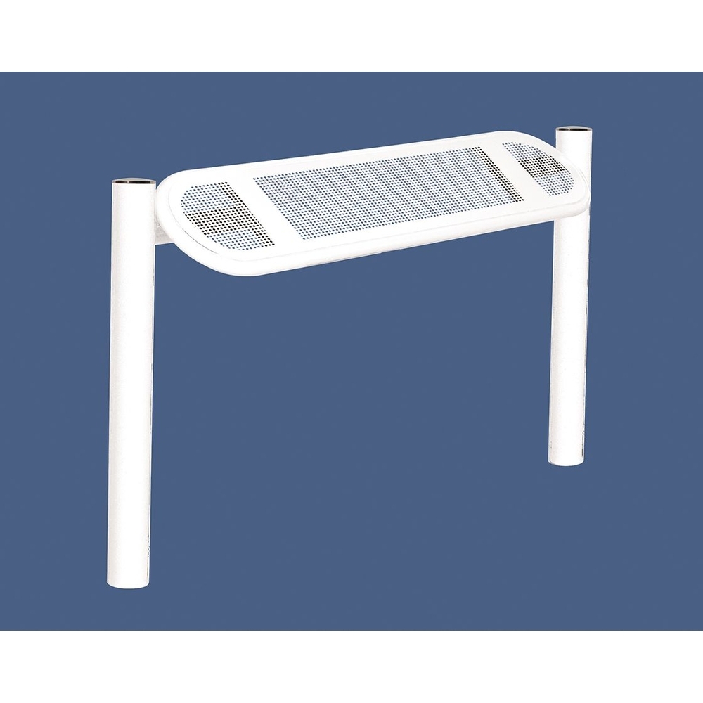 Assis-debout Estoril Inox brossé RAL9010 - PROCITY - 209162.9010