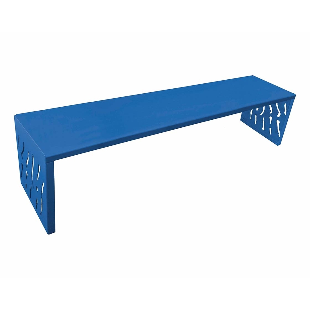Banquette Venise acier RAL5010 - PROCITY - 209164.5010