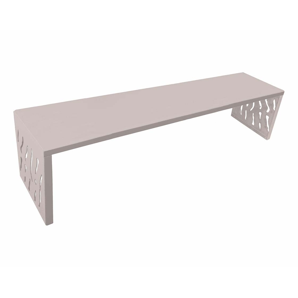 Banquette Venise acier RAL7044 - PROCITY - 209164.7044