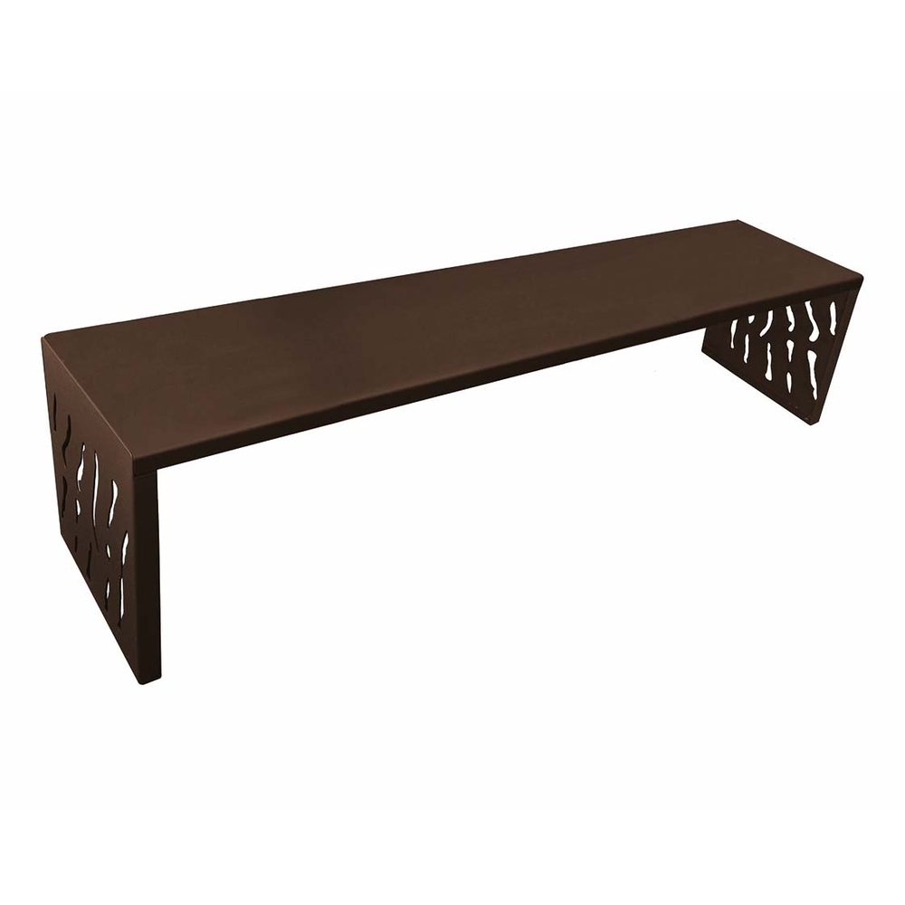 Banquette Venise acier RAL8017 - PROCITY - 209164.8017