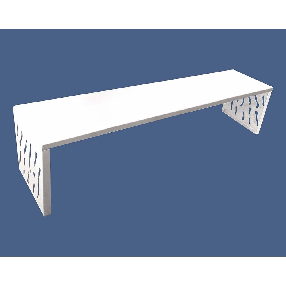 Banquette Venise acier RAL9010 - PROCITY - 209164.9010