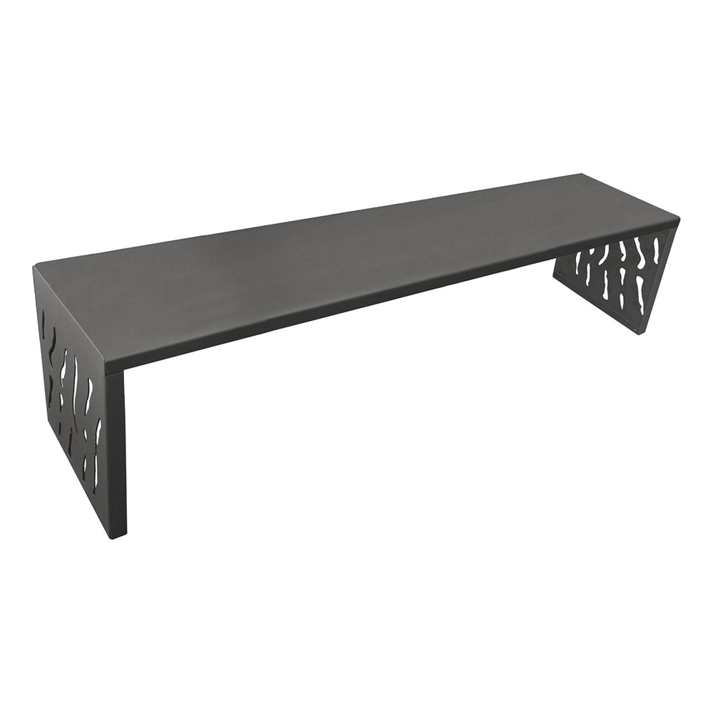 Banquette Venise acier Gris PROCITY - 209164.GPRO
